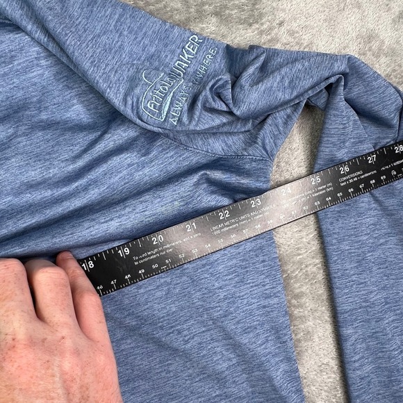 Peter Millar Crown Crafted Pullover Men L Blue Stealth Frito Lay Quaker Logo New - Picture 8 of 12